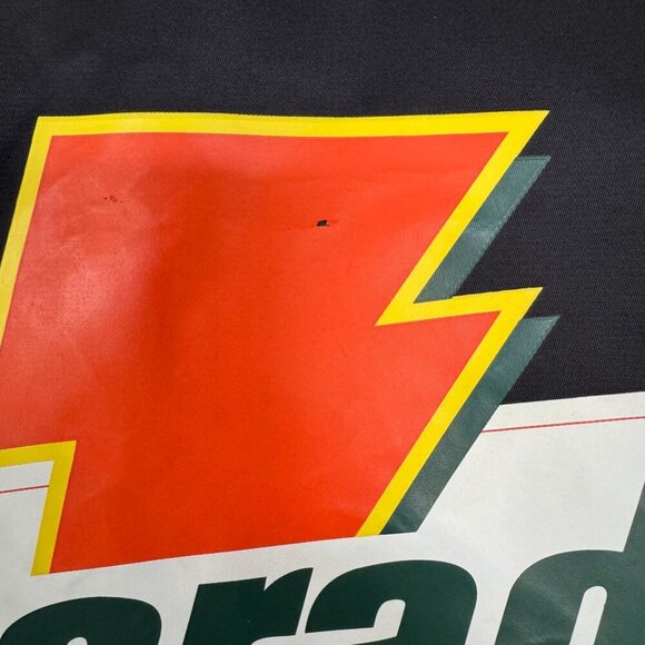 Jordan Like Mike Coach Gatorade Black Wind Breaker Sporty Jacket Size Small - Picture 9 of 15